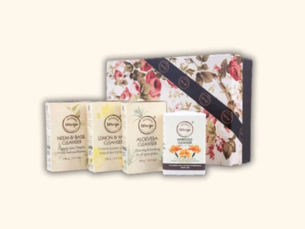 Conscious Cleanser - A Gift Box Of 4 Unique Cleansers.