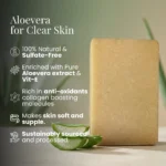 Aloe Vera Cleanser Nourishing & Moisturizing Aloe Vera Soap - Image 2