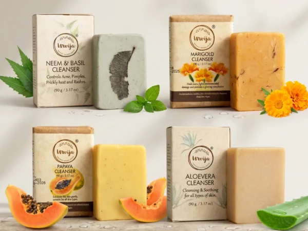 Urvija Cleanser Assorted - Pack of 4