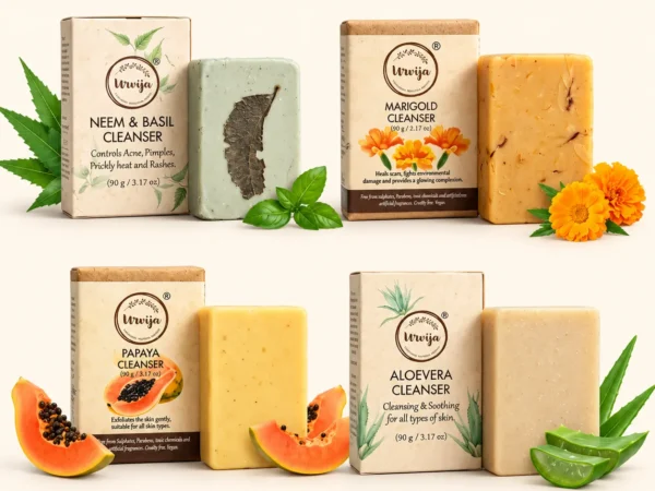 Urvija Cleanser Assorted - Pack of 4